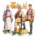 Петлицы и нагрудные клапаны на обмундирование красноармейцев, обр. 1919 г.